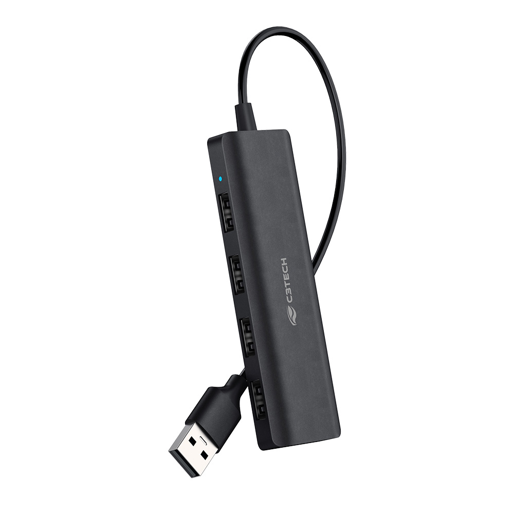 HUB USB 2.0 4 PORTAS HU-230BK C3TECH.jpg